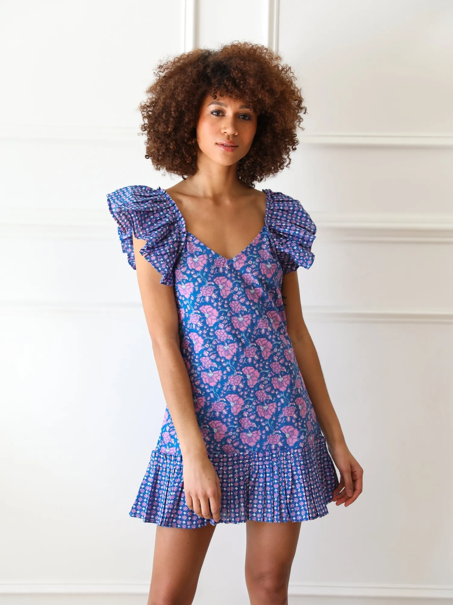 Ingrid Dress in Carnaby Floral sold by MILLE product image thumbnail 4
