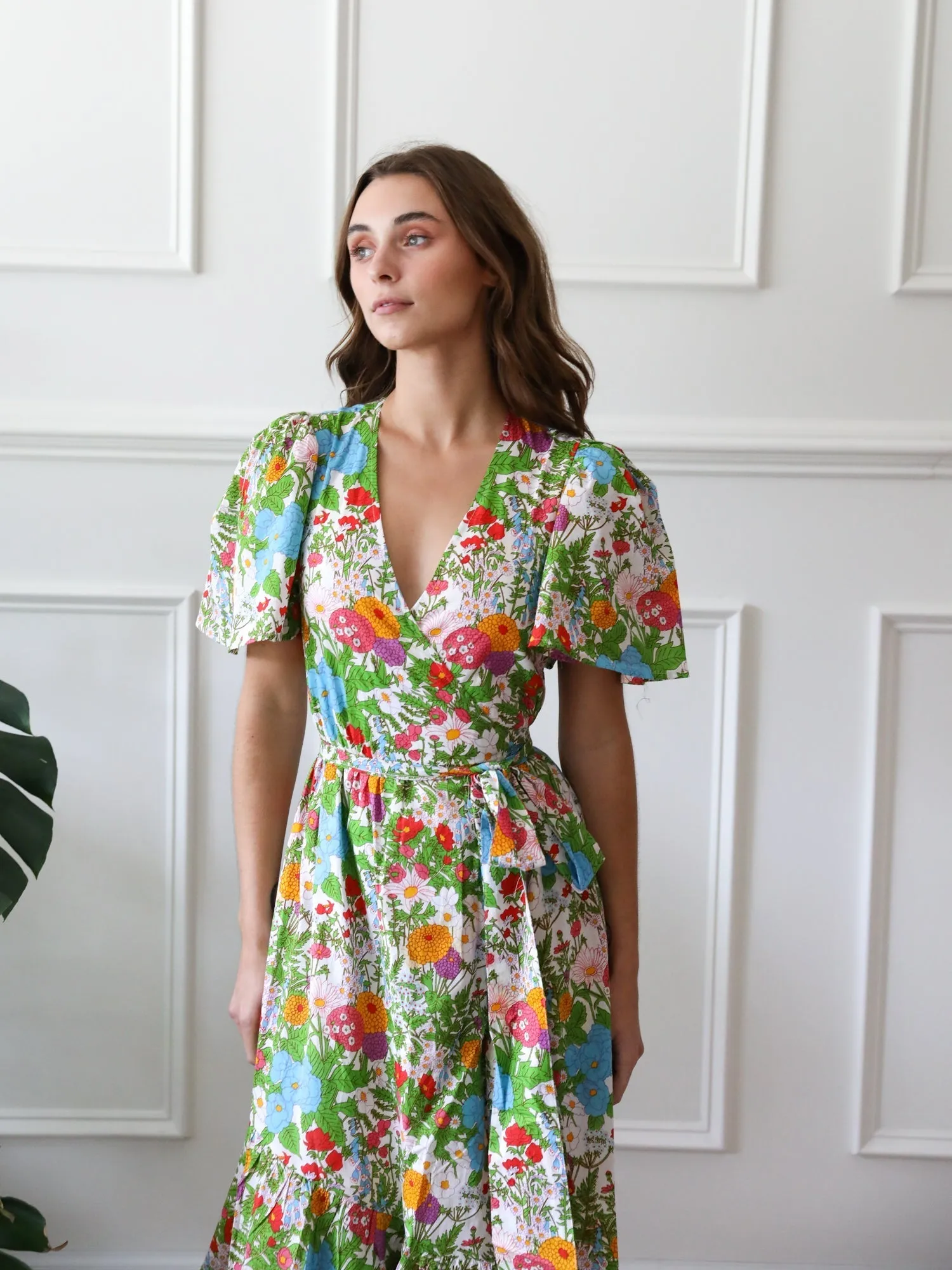 Helena Dress in Summer Garden sold by MILLE product image thumbnail 2