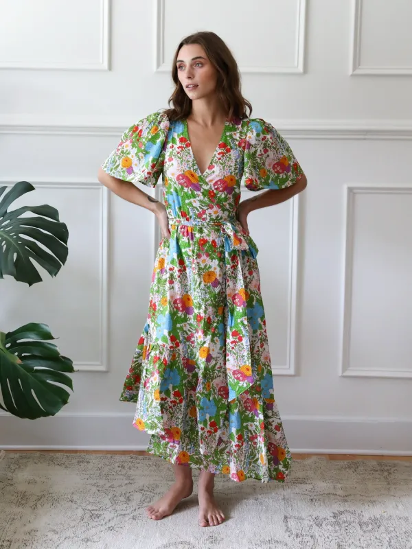 Helena Dress in Summer Garden sold by MILLE