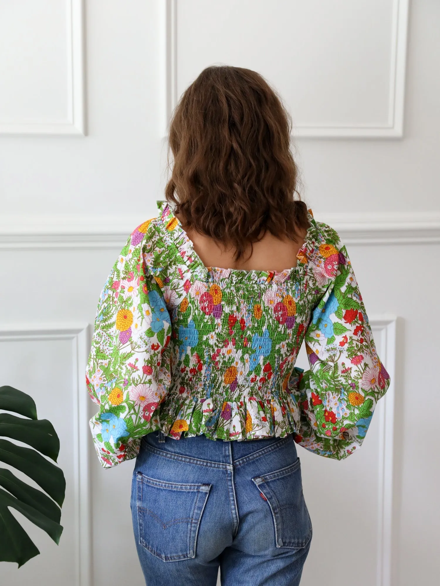 Circe Top in Summer Garden sold by MILLE product image thumbnail 2