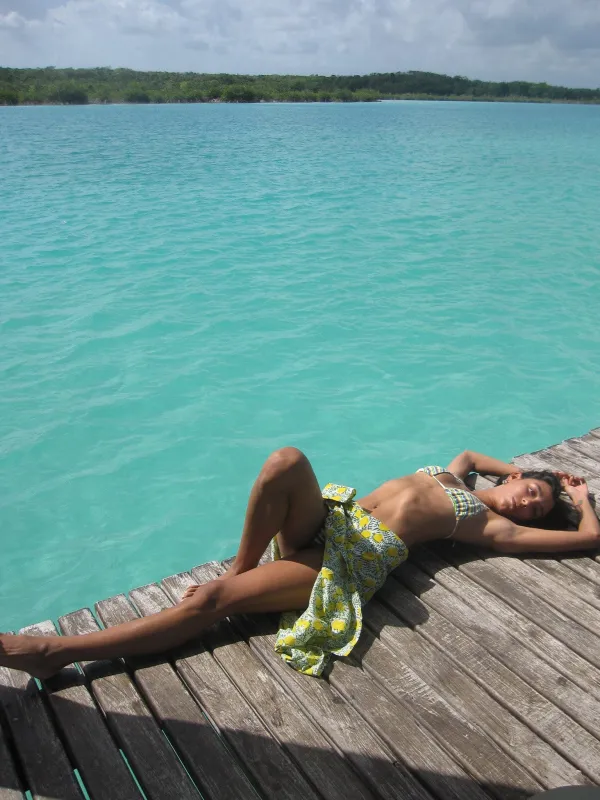 Pareo in Lemons sold by MILLE