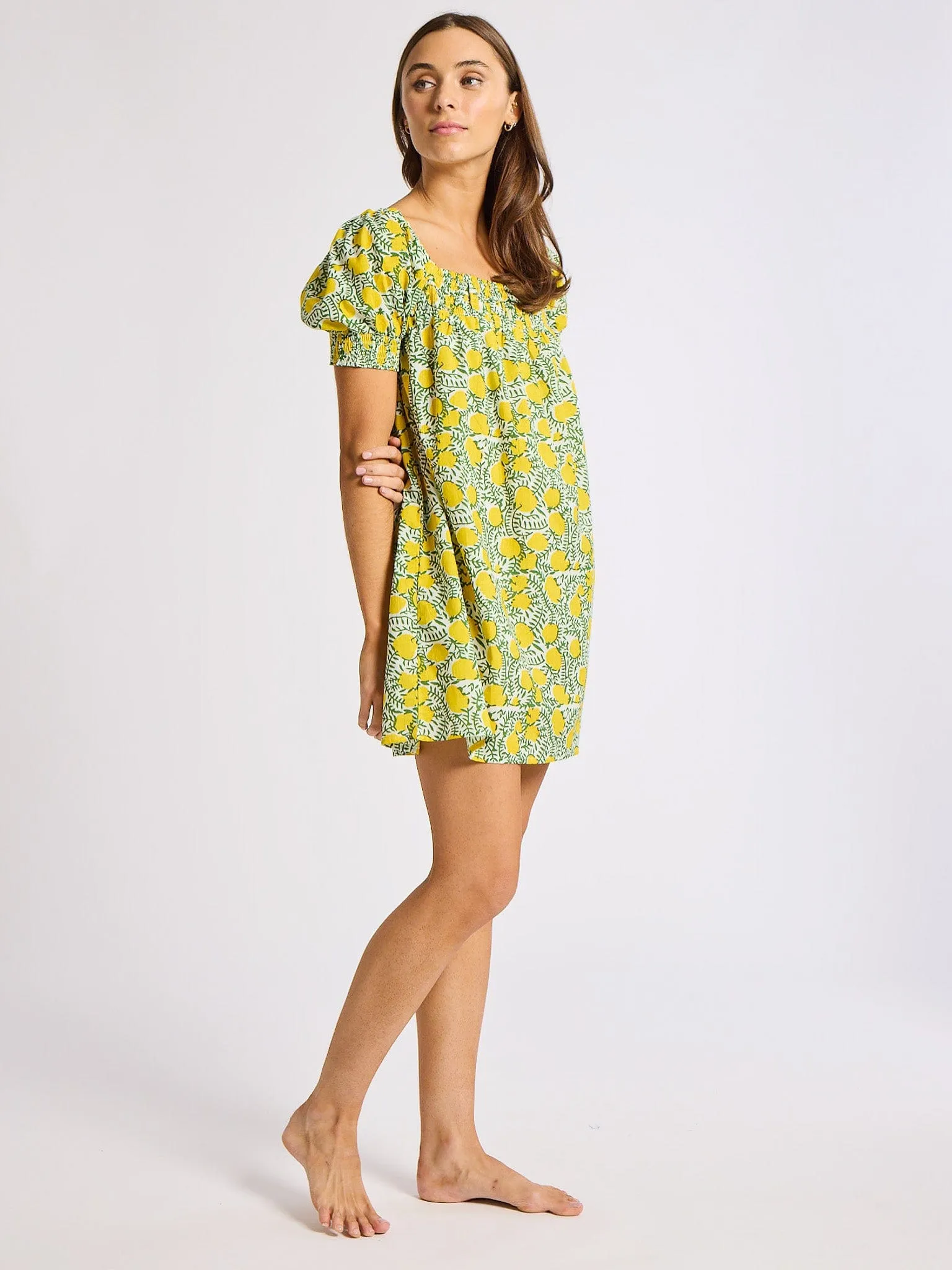 Jane Dress in Lemons sold by MILLE product image thumbnail 4
