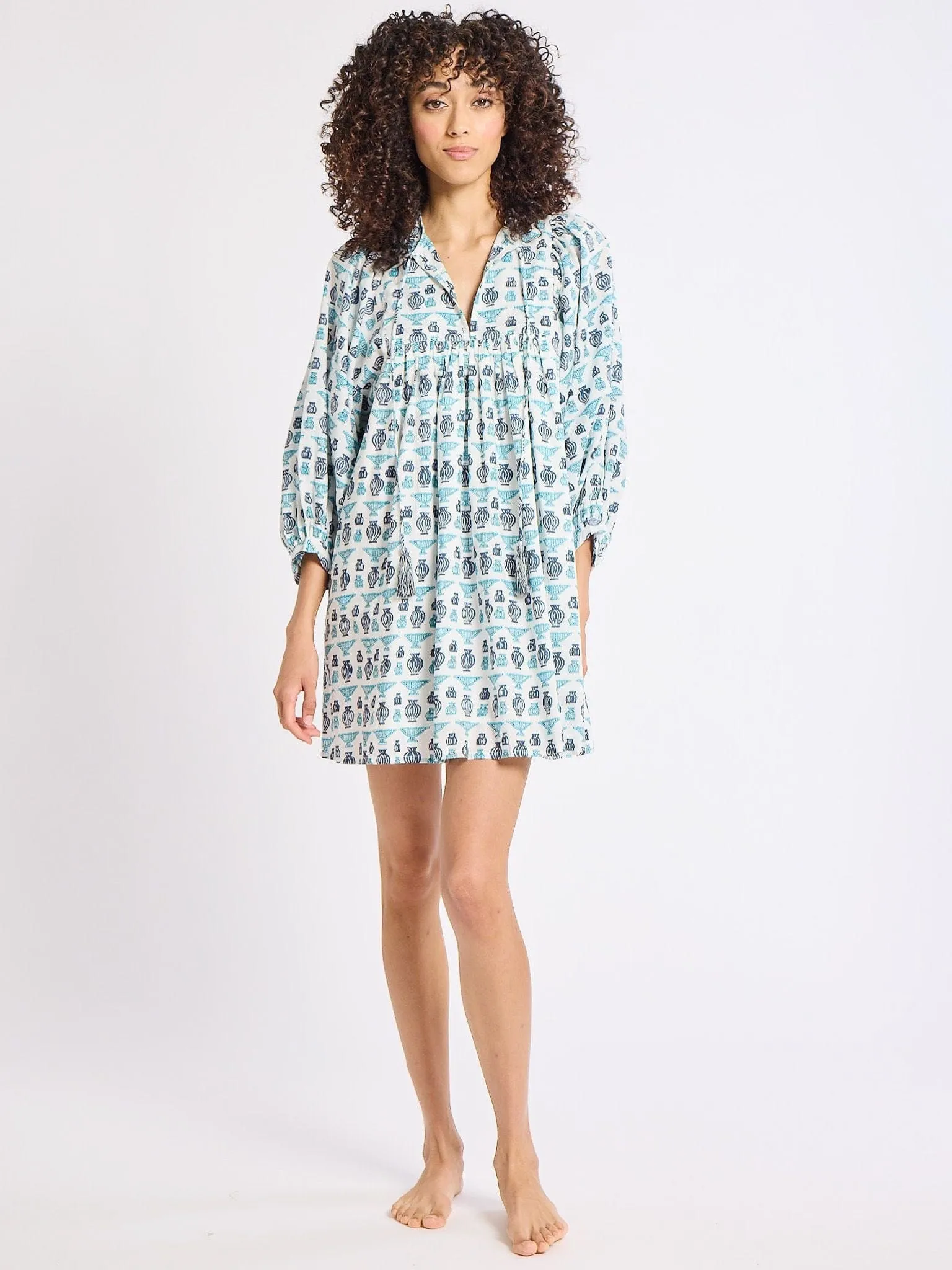 Daisy Dress in Athens Print sold by MILLE product image thumbnail 3
