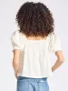 Caro Top in Ivory Eyelet sold by MILLE