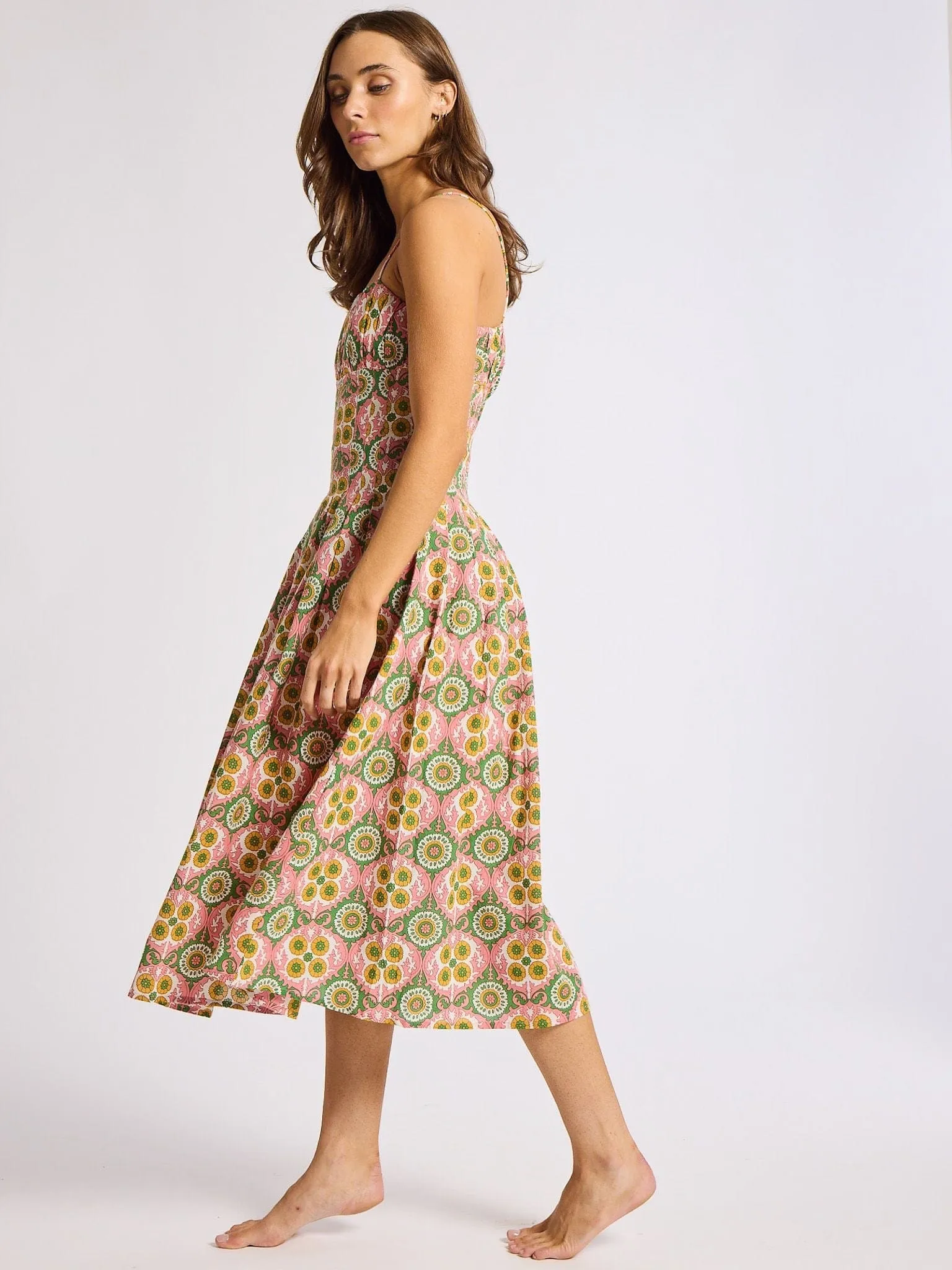 Tully Dress in Yucatan sold by MILLE product image thumbnail 5
