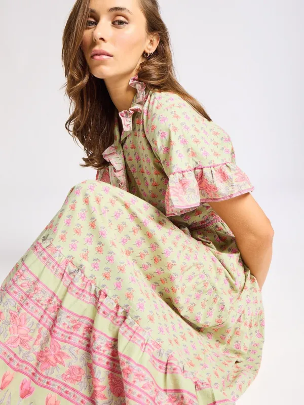 Victoria Dress in Tulip Print sold by MILLE