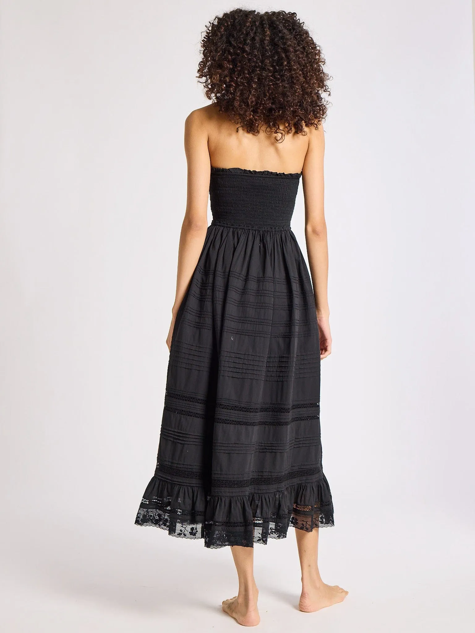 Florence Dress in Black sold by MILLE product image thumbnail 4