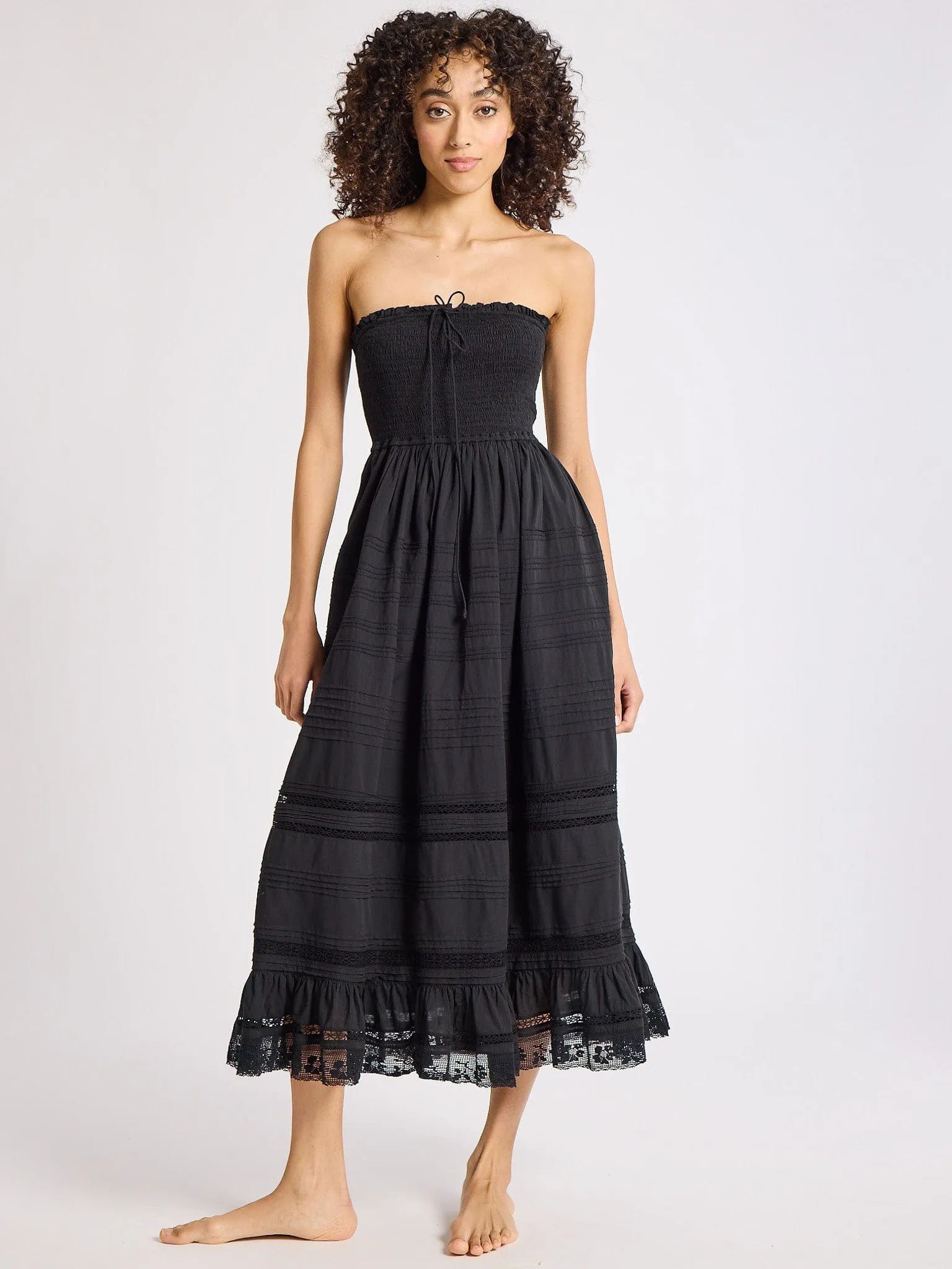 Florence Dress in Black sold by MILLE product image thumbnail 2