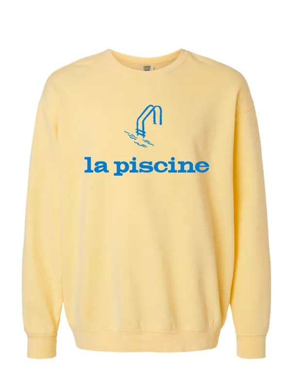 MILLE MOVIE CLUB La Piscine Sweatshirt sold by MILLE