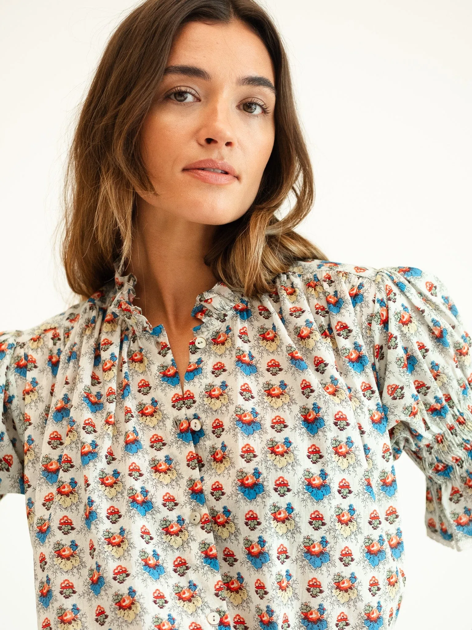 Marnie Top in Cottage sold by MILLE product image thumbnail 2