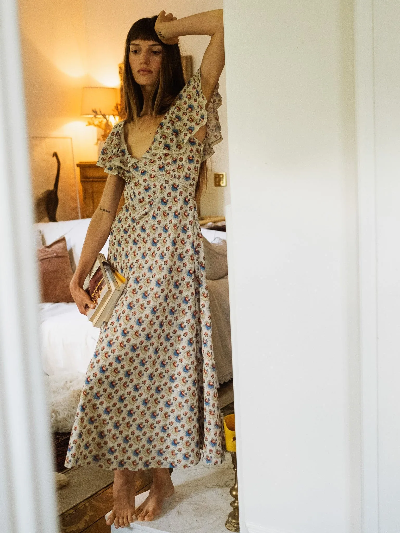 Eloise Dress in Cottage sold by MILLE product image thumbnail 2