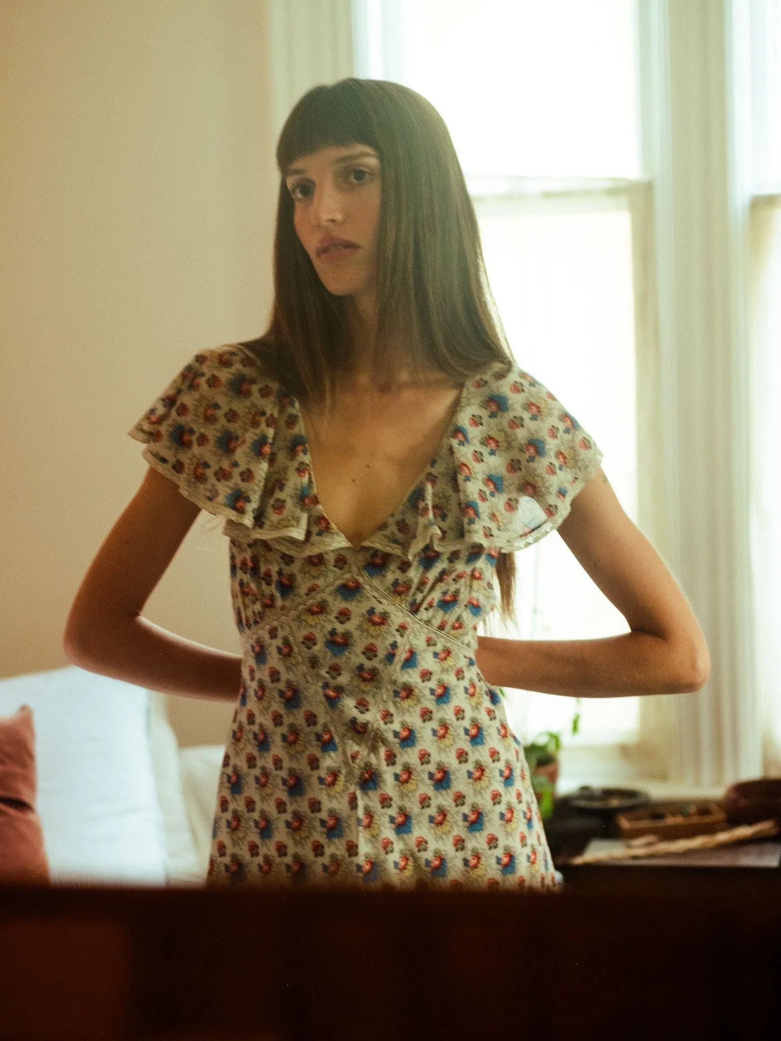 Eloise Dress in Cottage sold by MILLE product image thumbnail 4