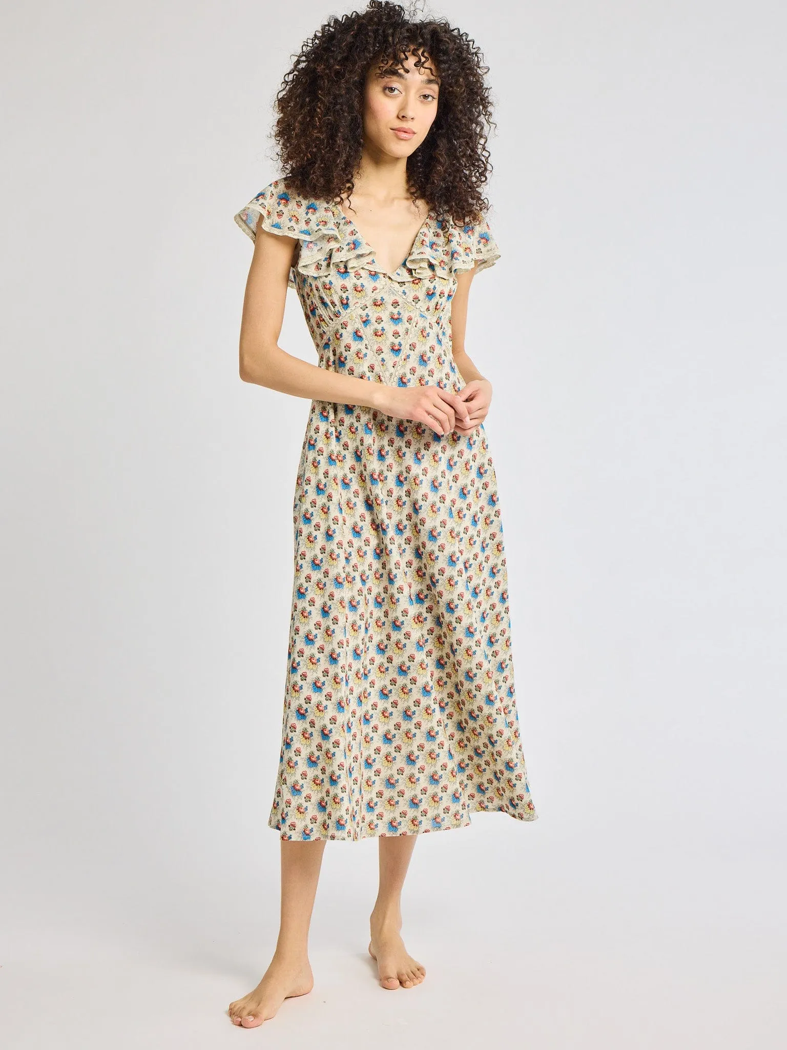 Eloise Dress in Cottage sold by MILLE product image thumbnail 5