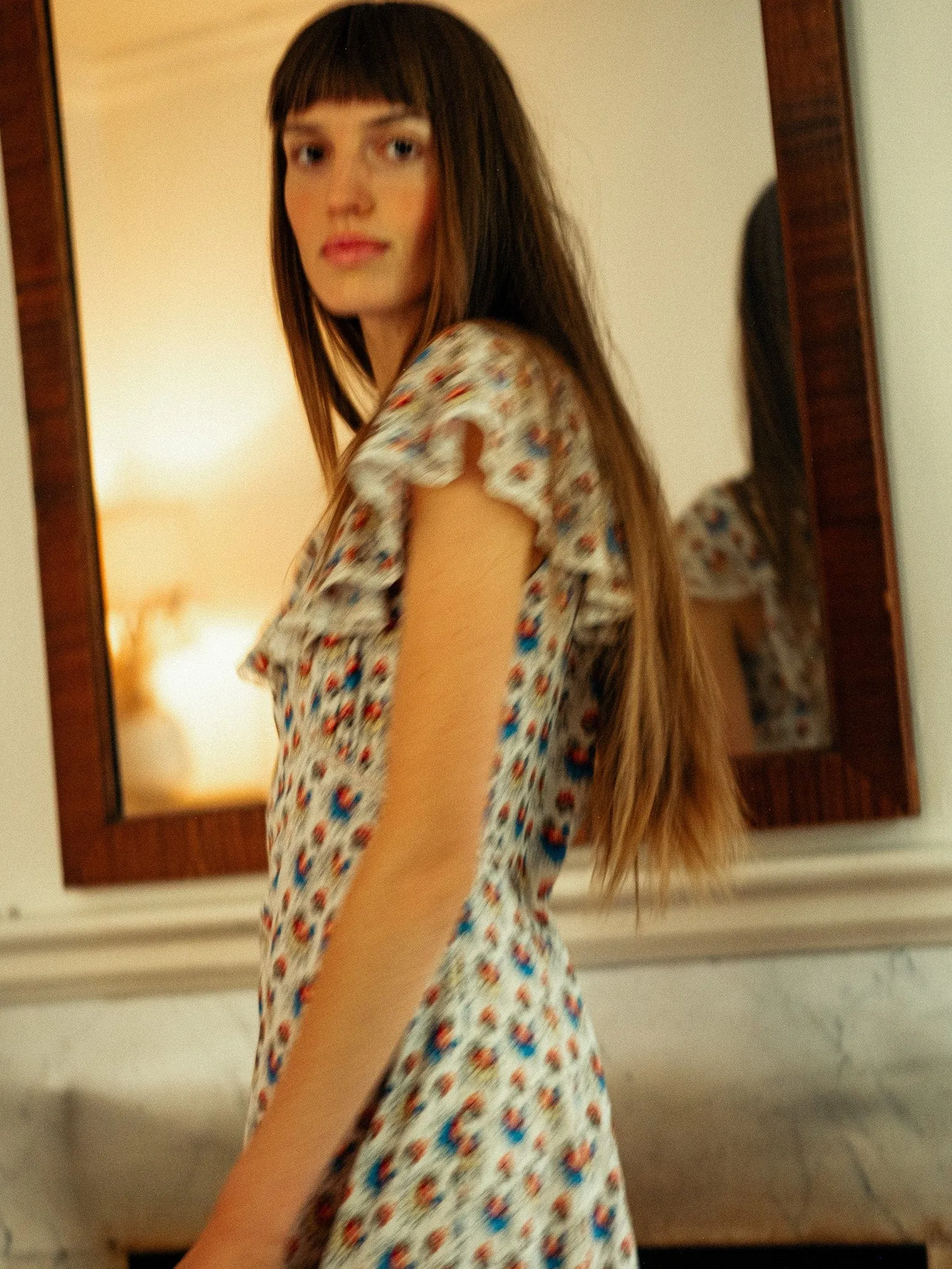 Eloise Dress in Cottage sold by MILLE product image thumbnail 3