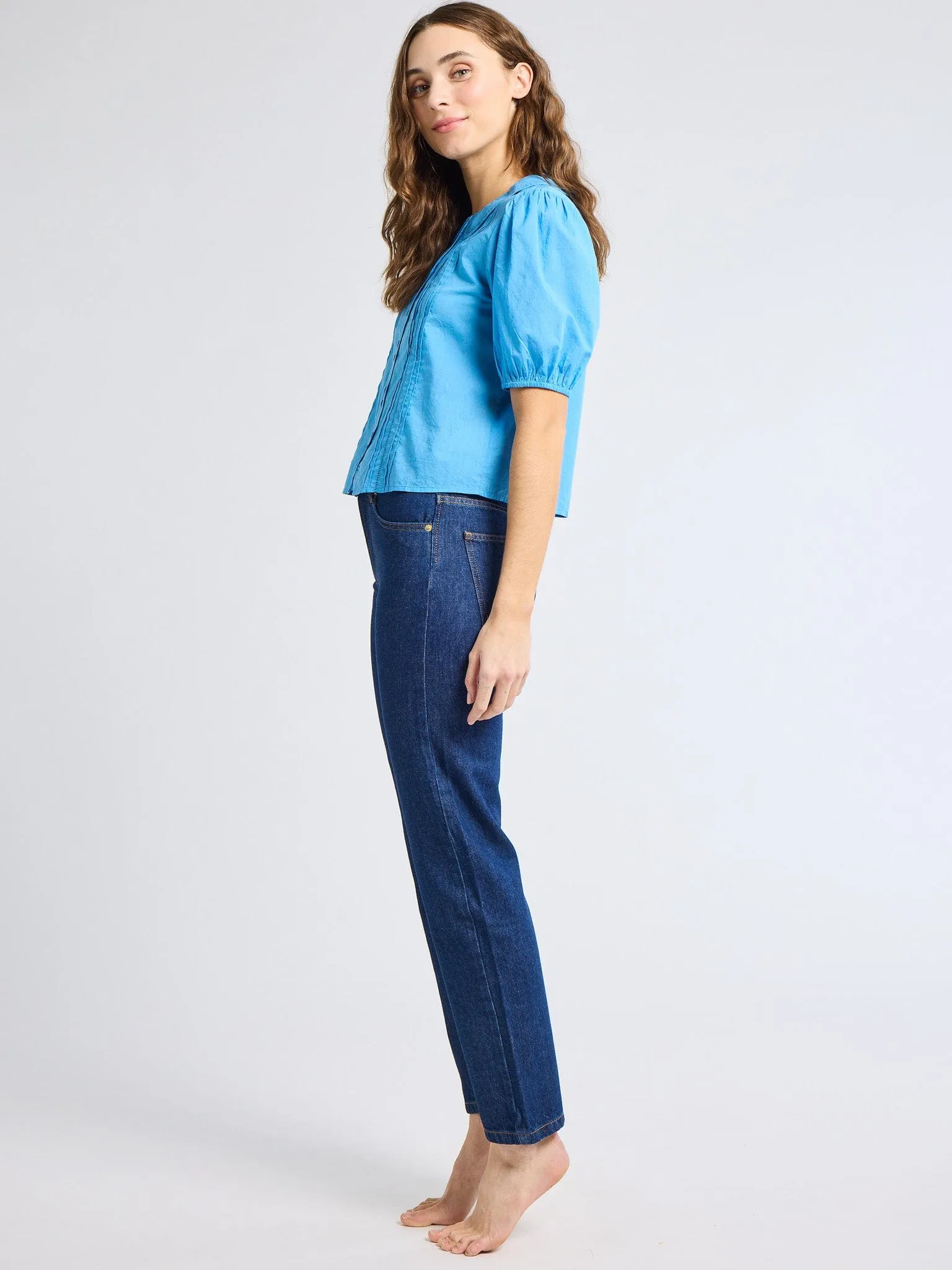 Harriet Top in Cendre Blue sold by MILLE product image thumbnail 5