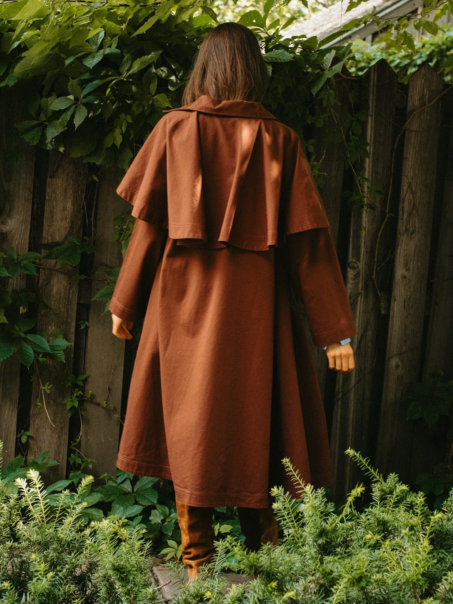 Alina Coat in Chocolate sold by MILLE product image thumbnail 3