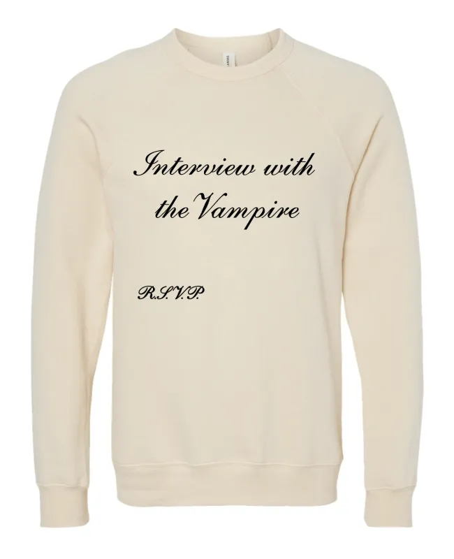 MILLE MOVIE CLUB Interview with the Vampire Sweatshirt sold by MILLE
