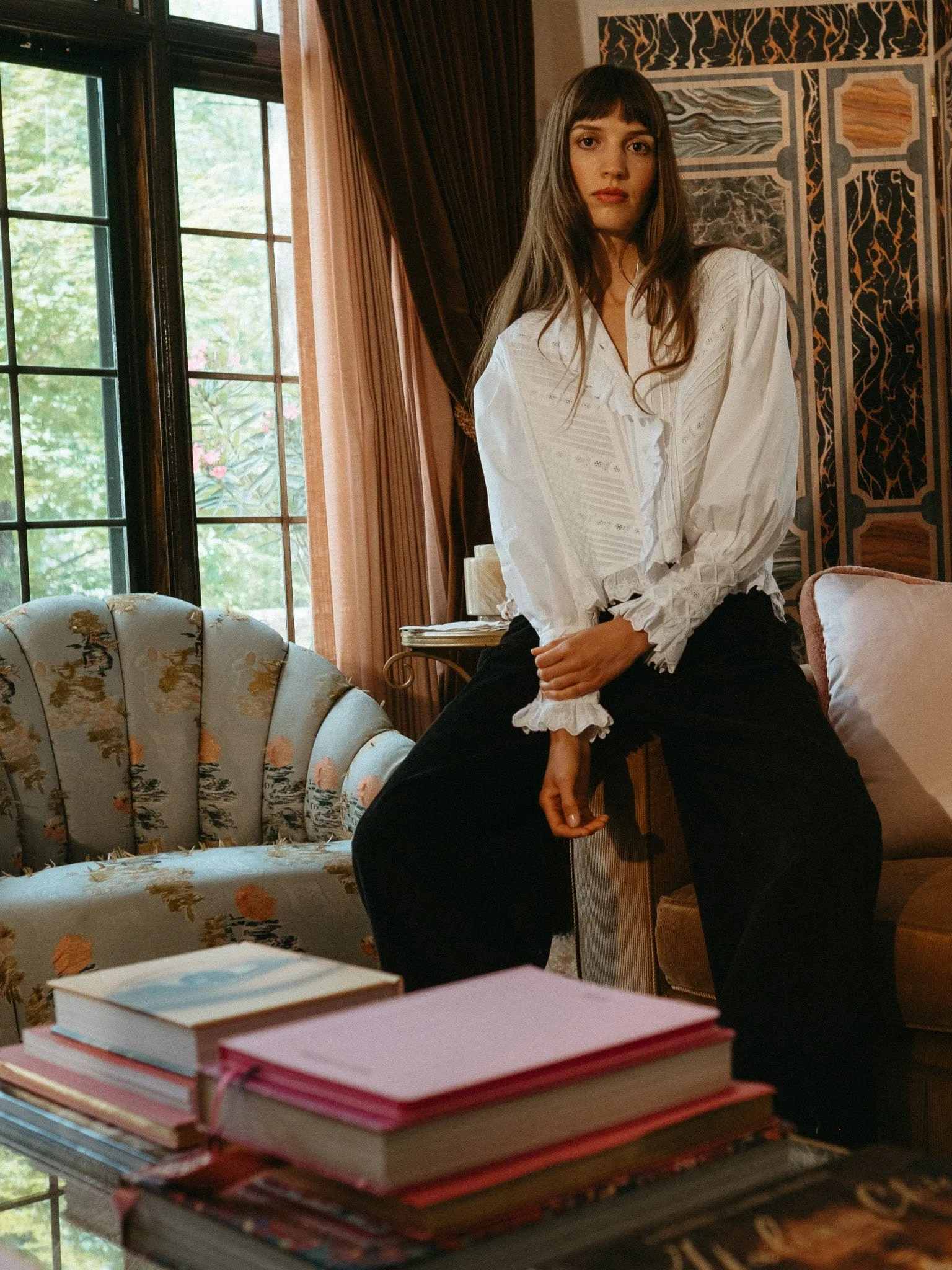 Cara Pant in Black Cord sold by MILLE product image thumbnail 2