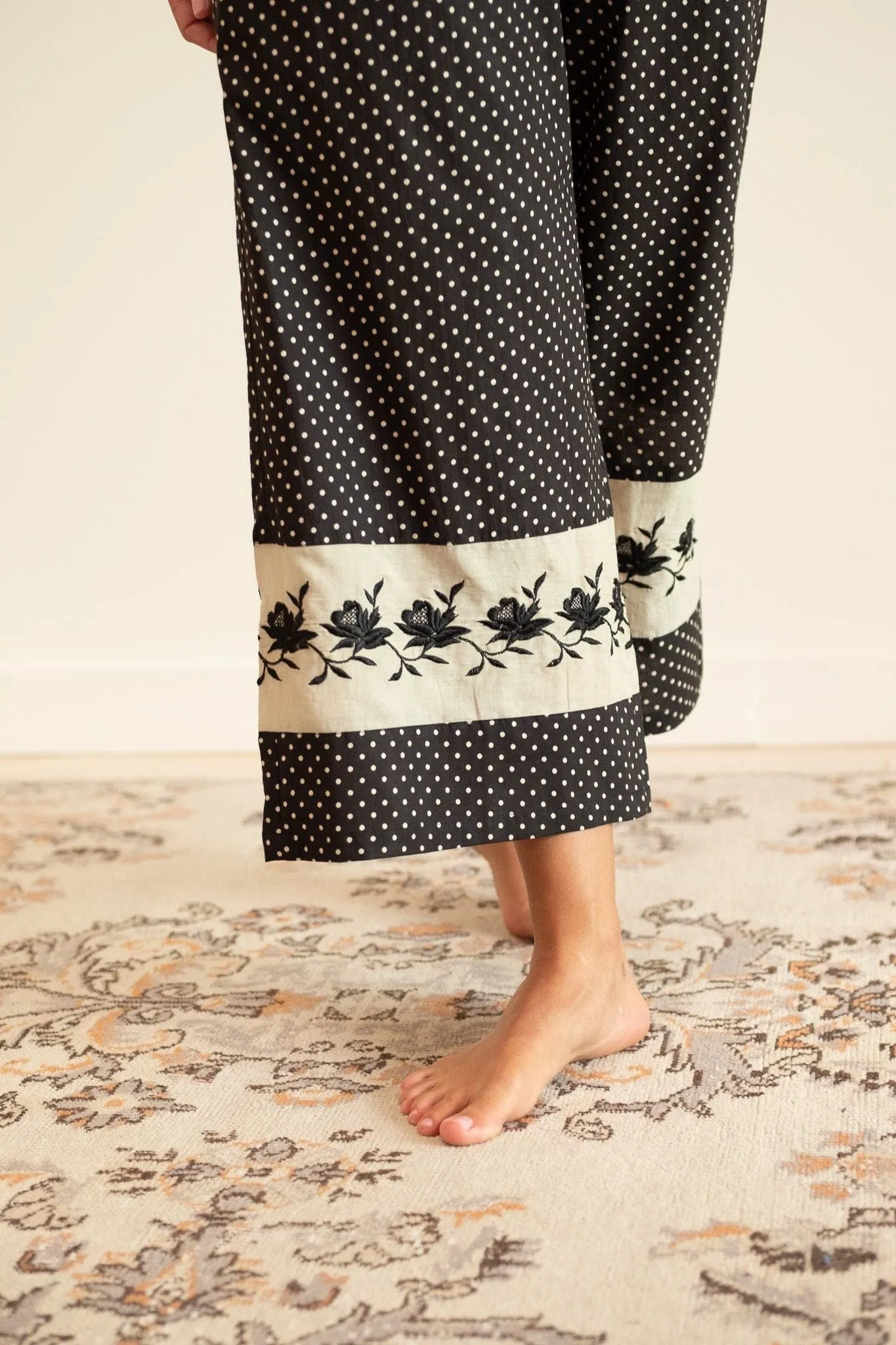 Francine Pant in Polka Dot sold by MILLE product image thumbnail 5