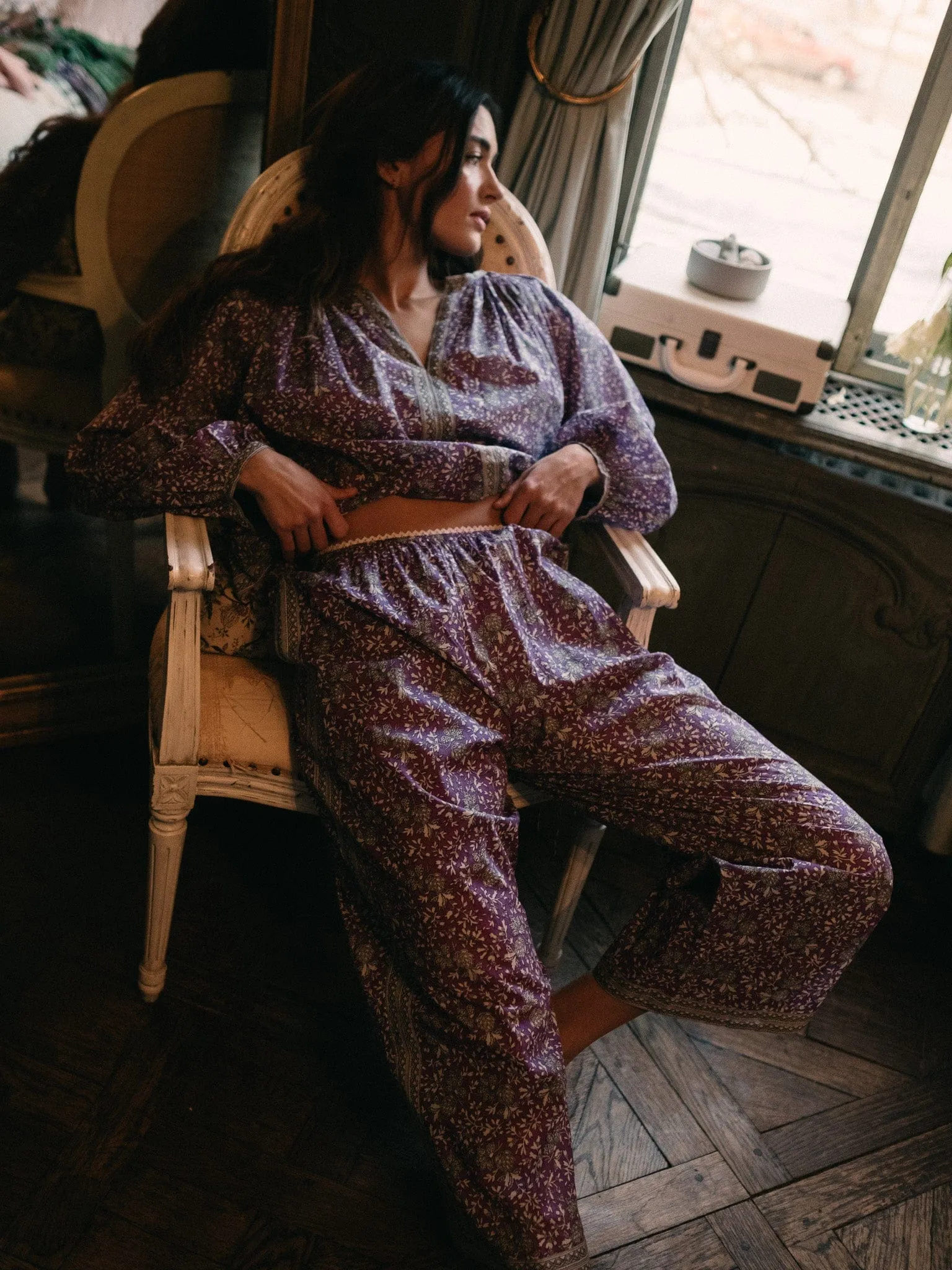 Francine Pant in Provence Floral sold by MILLE product image thumbnail 2