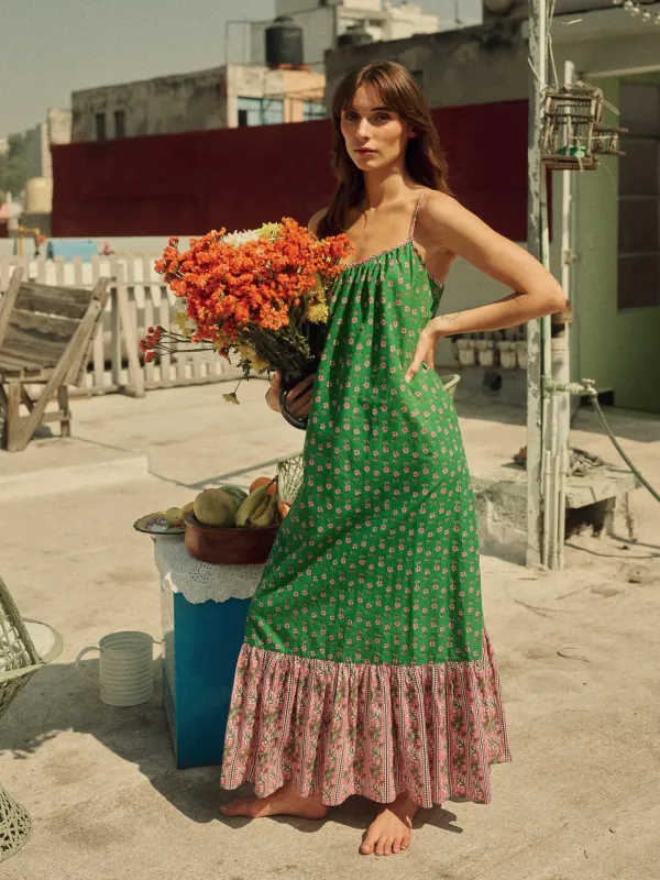 Sienna Dress in Jelly Bean made by MILLE
