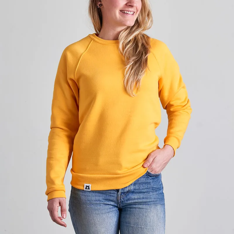 BASICS Classic Crew Sweatshirt - Golden Yellow sold by North Standard Trading Post product image thumbnail 2