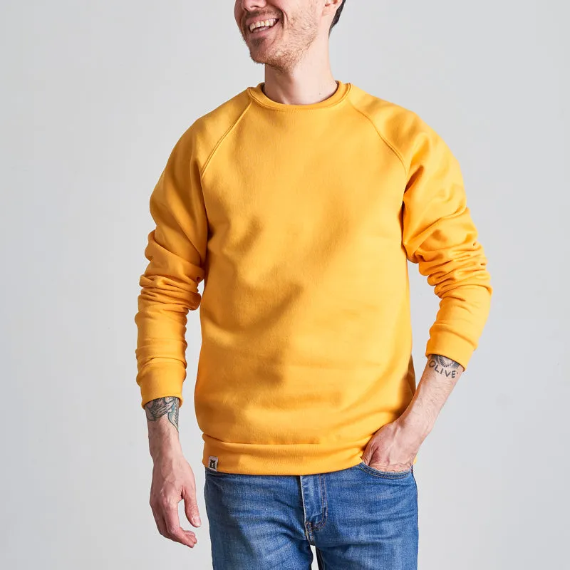 BASICS Classic Crew Sweatshirt - Golden Yellow sold by North Standard Trading Post