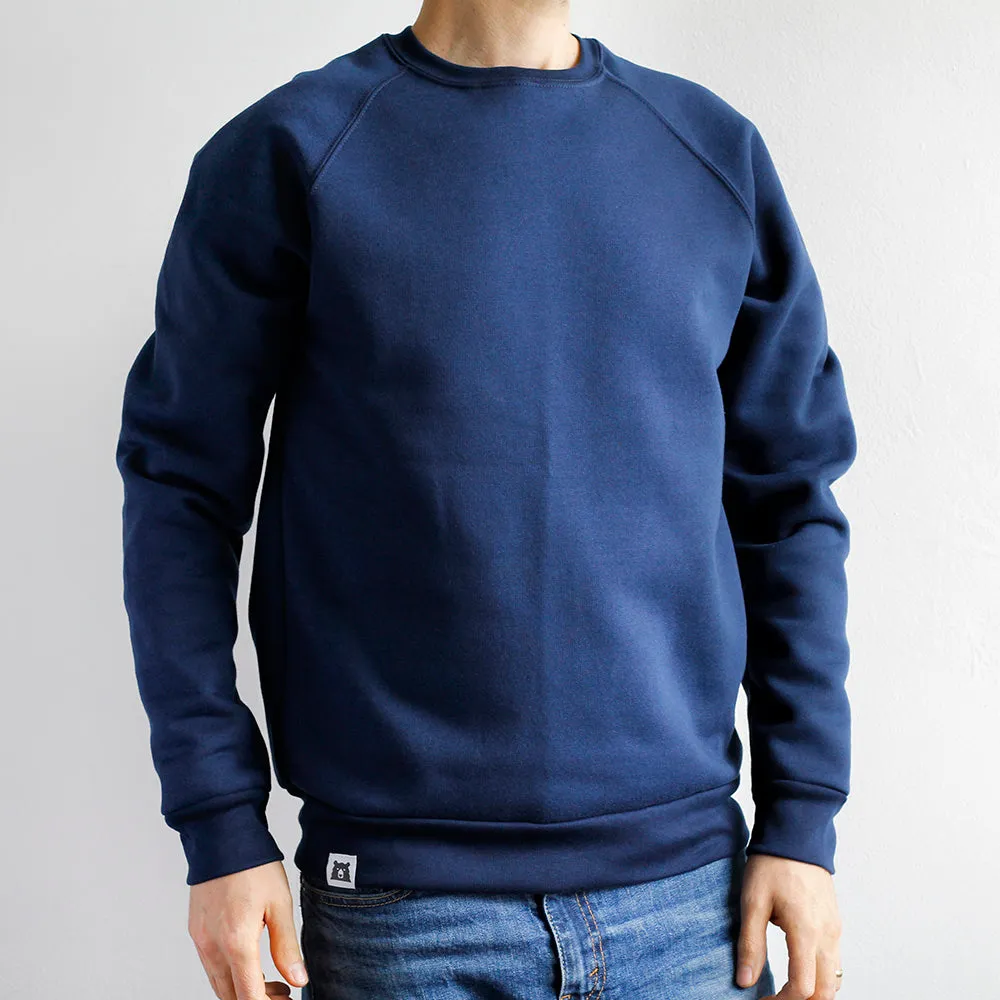 BASICS Classic Crew Sweatshirt - Navy sold by North Standard Trading Post product image thumbnail 2