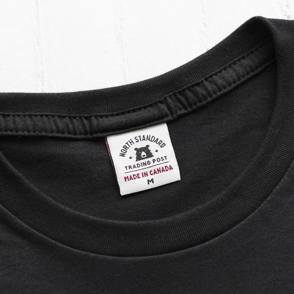 BASICS Perfect Crew Tee - Black sold by North Standard Trading Post product image thumbnail 4