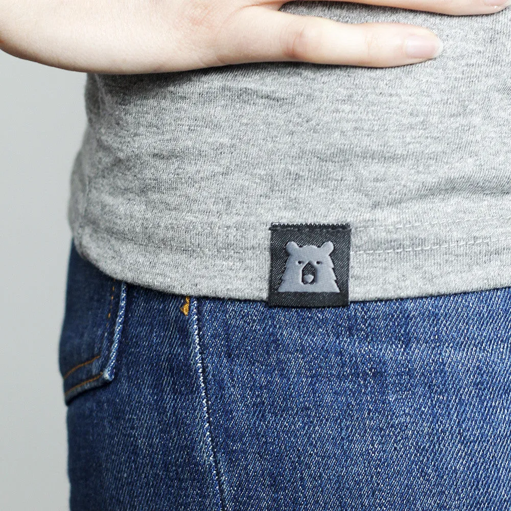 BASICS Perfect Crew Tee - Heather Grey sold by North Standard Trading Post product image thumbnail 4