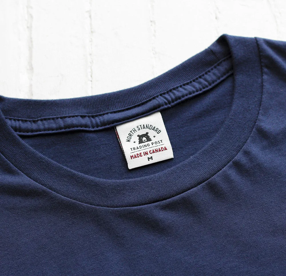 BASICS Perfect Crew Tee - Navy sold by North Standard Trading Post product image thumbnail 3