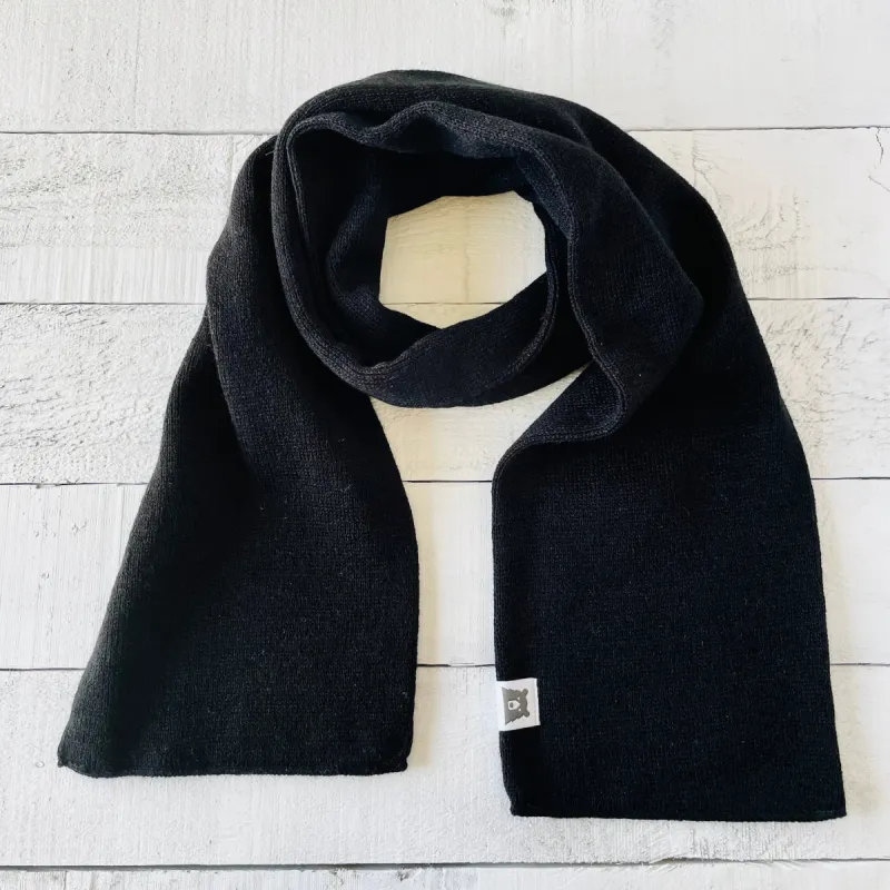 Bear Scarf - Black sold by North Standard Trading Post
