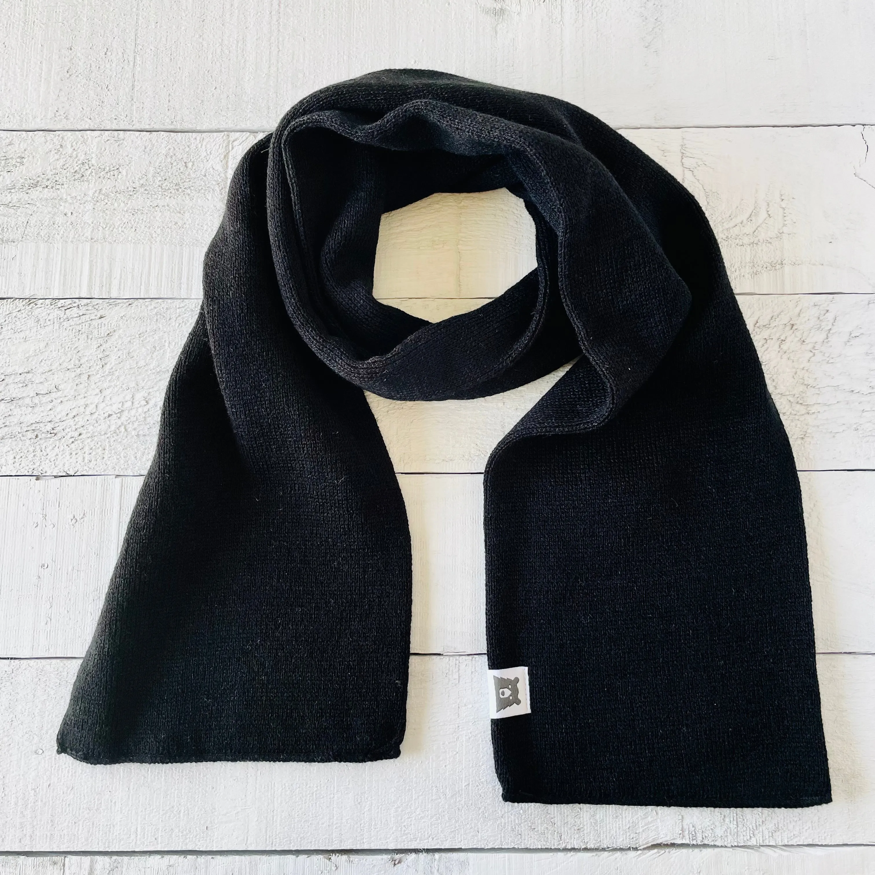 Bear Scarf - Black sold by North Standard Trading Post