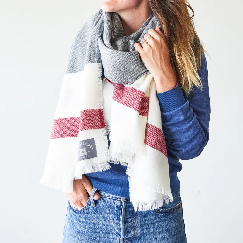 Blanket Scarf - Woodlands sold by North Standard Trading Post product image thumbnail 2