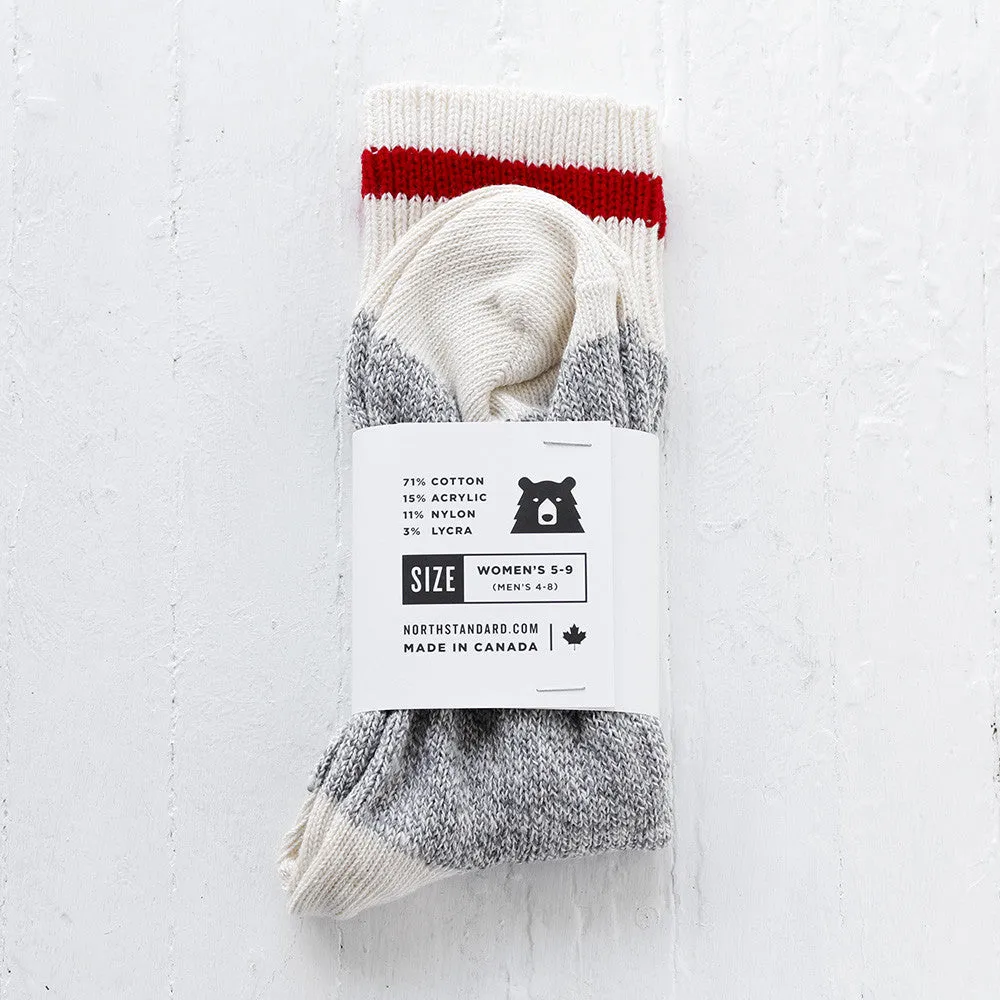 Camp Socks - Cotton - Red sold by North Standard Trading Post product image thumbnail 3