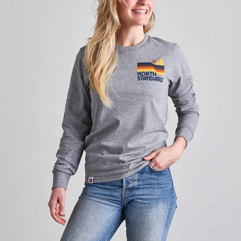 Dunes Long Sleeve Tee - Grey Marl sold by North Standard Trading Post product image thumbnail 4