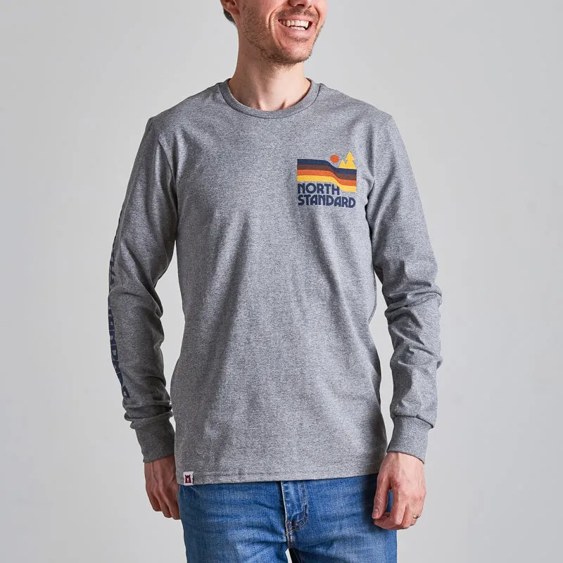 Dunes Long Sleeve Tee - Grey Marl sold by North Standard Trading Post product image thumbnail 2