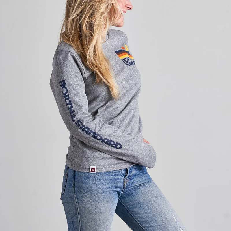 Dunes Long Sleeve Tee - Grey Marl sold by North Standard Trading Post product image thumbnail 5