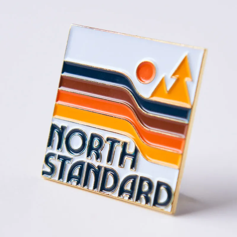 Enamel Pin - Waves sold by North Standard Trading Post