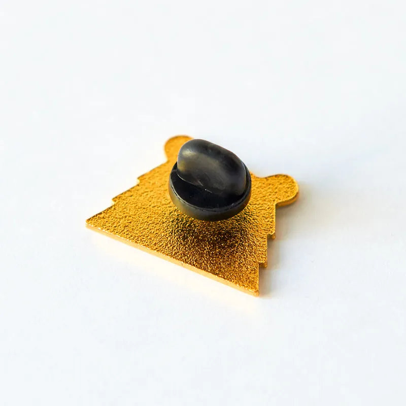 Enamel Pin - White/Gold Bear sold by North Standard Trading Post product image thumbnail 2