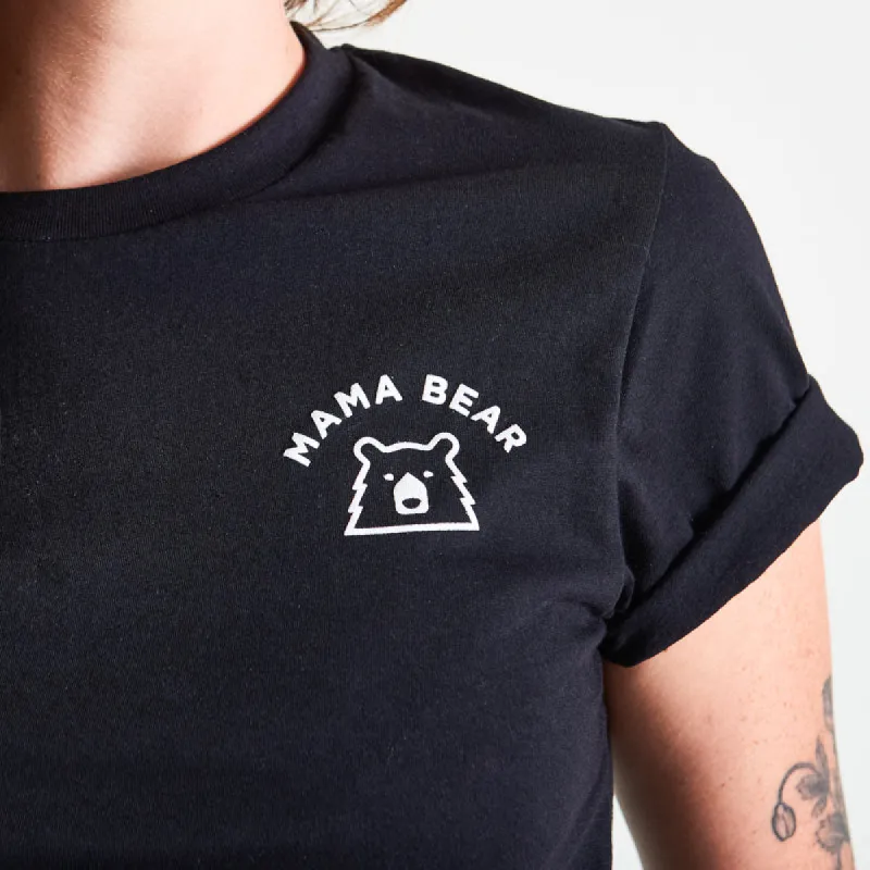 Mama Bear Tee - Black with White sold by North Standard Trading Post