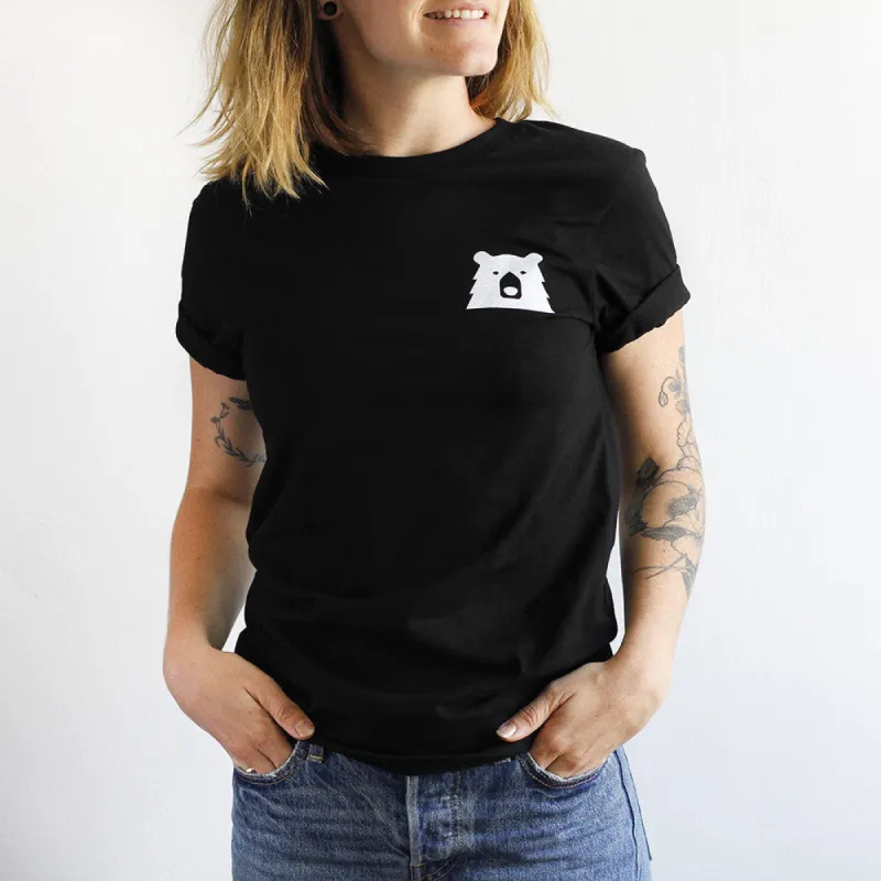 Mascot Tee - Black with White sold by North Standard Trading Post
