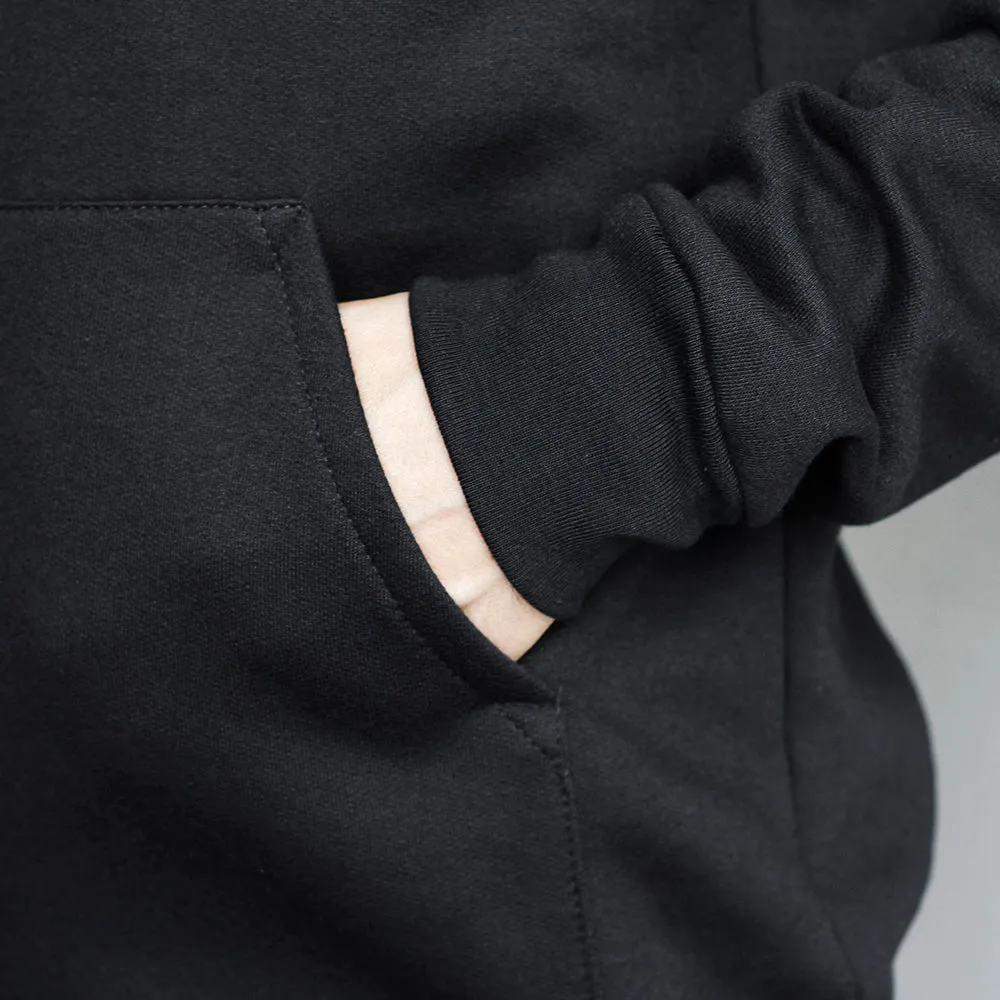 Shield Pop Over Hoodie - Black with Black sold by North Standard Trading Post product image thumbnail 3