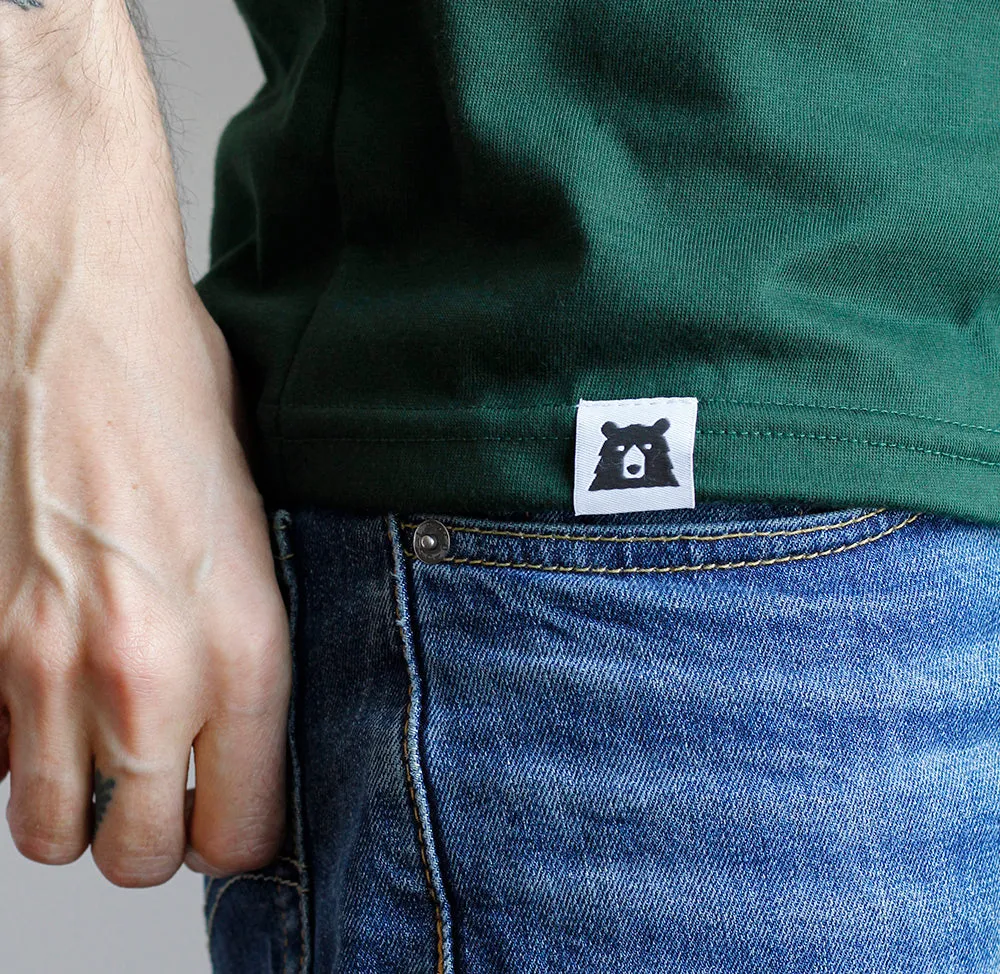 Shield Tee - Forest with White sold by North Standard Trading Post product image thumbnail 4