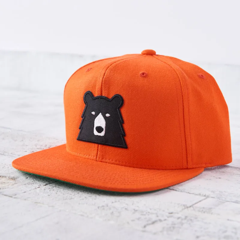 Snapback - Blaze with Black Bear sold by North Standard Trading Post