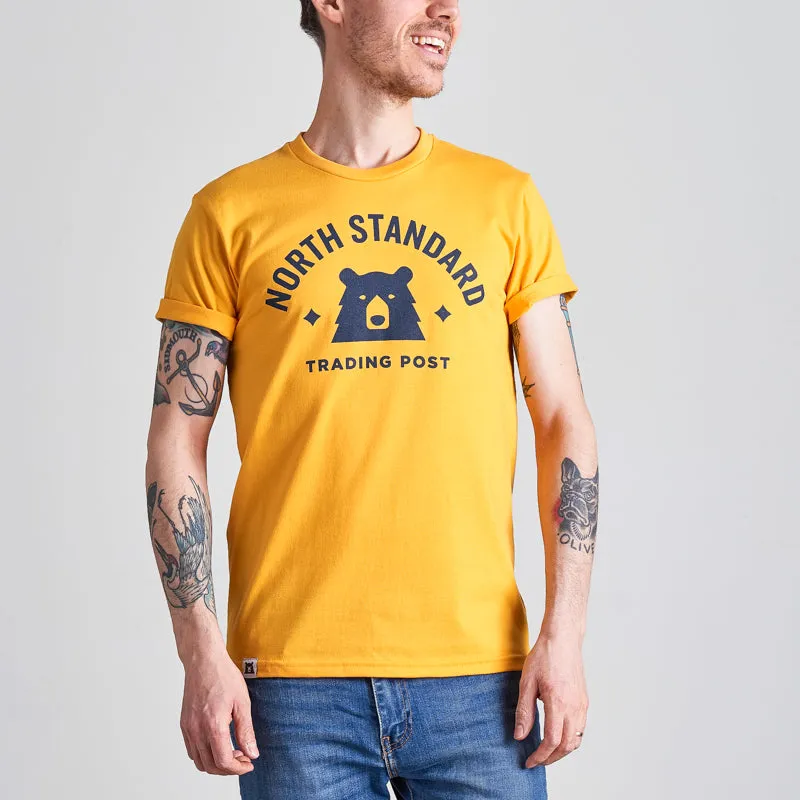 Varsity Tee - Golden Yellow with Navy sold by North Standard Trading Post product image thumbnail 2