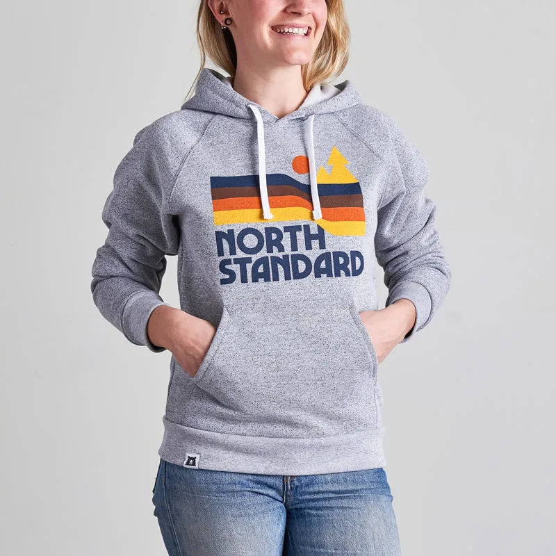 Waves Pop Over Hoodie - Ash Marl sold by North Standard Trading Post
