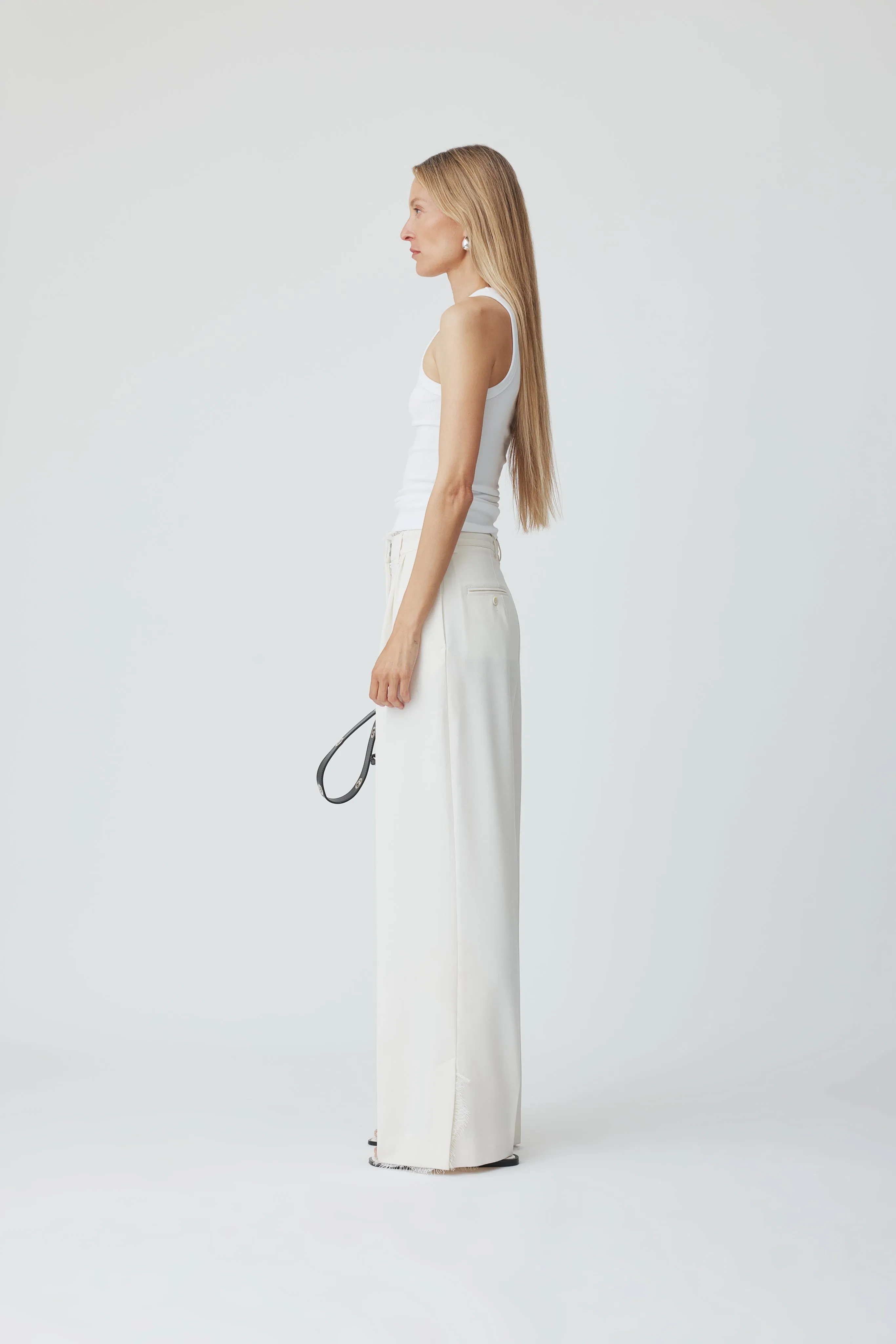 Celeste Lace Trim Trouser sold by Beaufille product image thumbnail 3