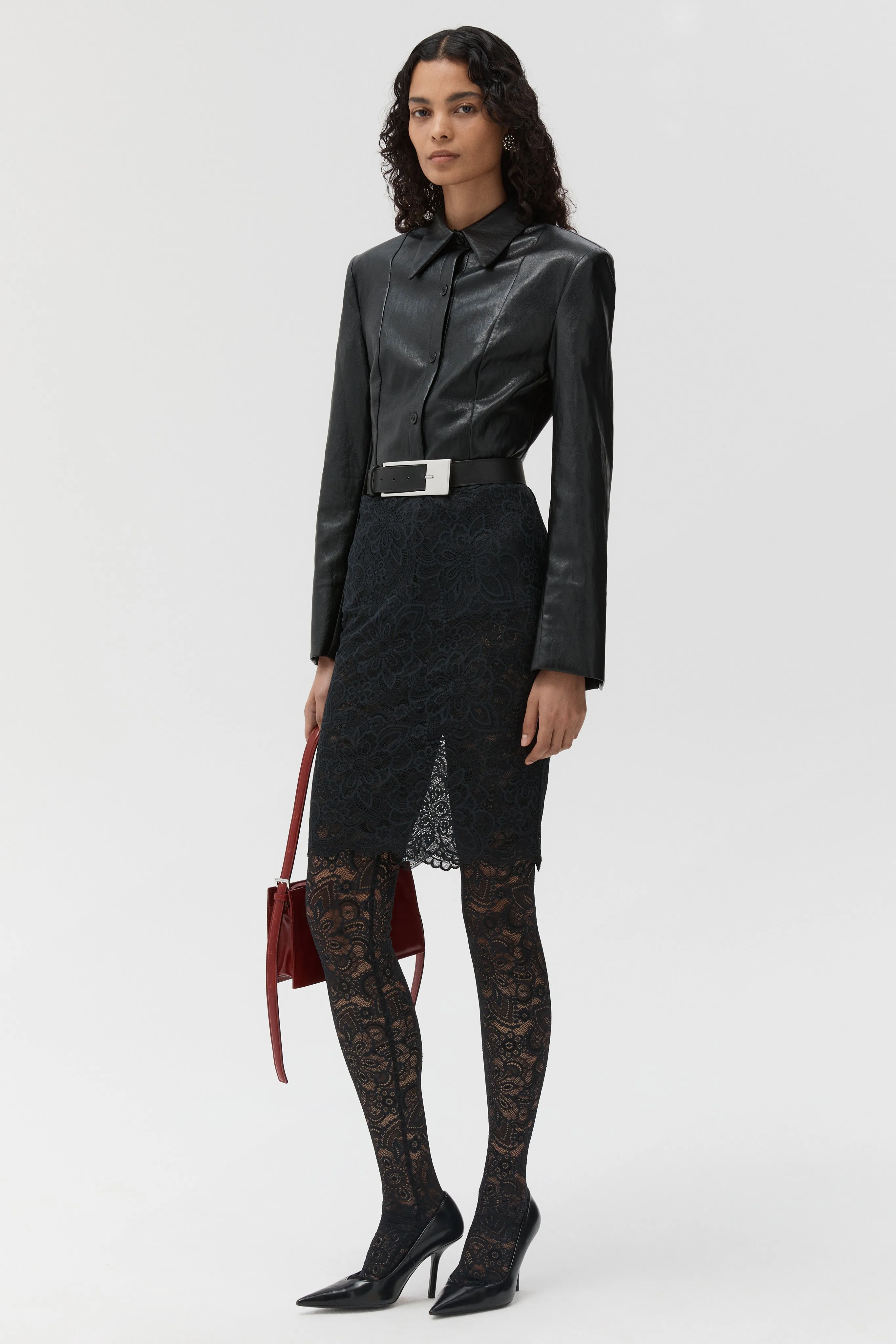 Jagger Blouse Vegan Cow Skin sold by Beaufille product image thumbnail 3