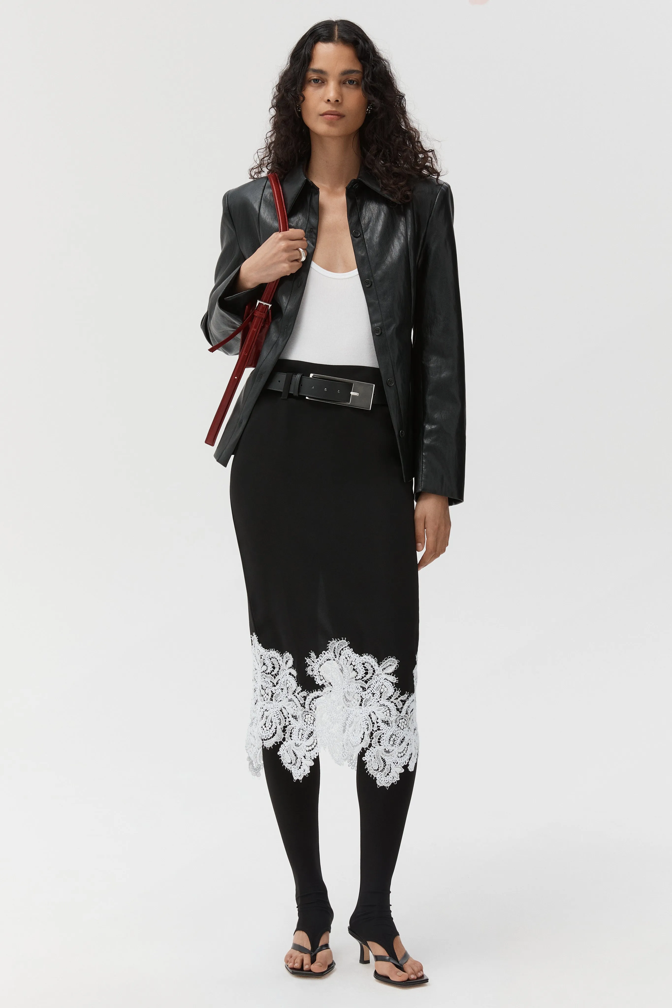 Jagger Blouse Vegan Cow Skin sold by Beaufille product image thumbnail 5